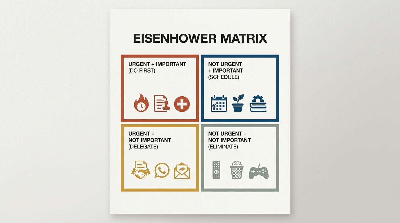 Eisenhower Matrix Template