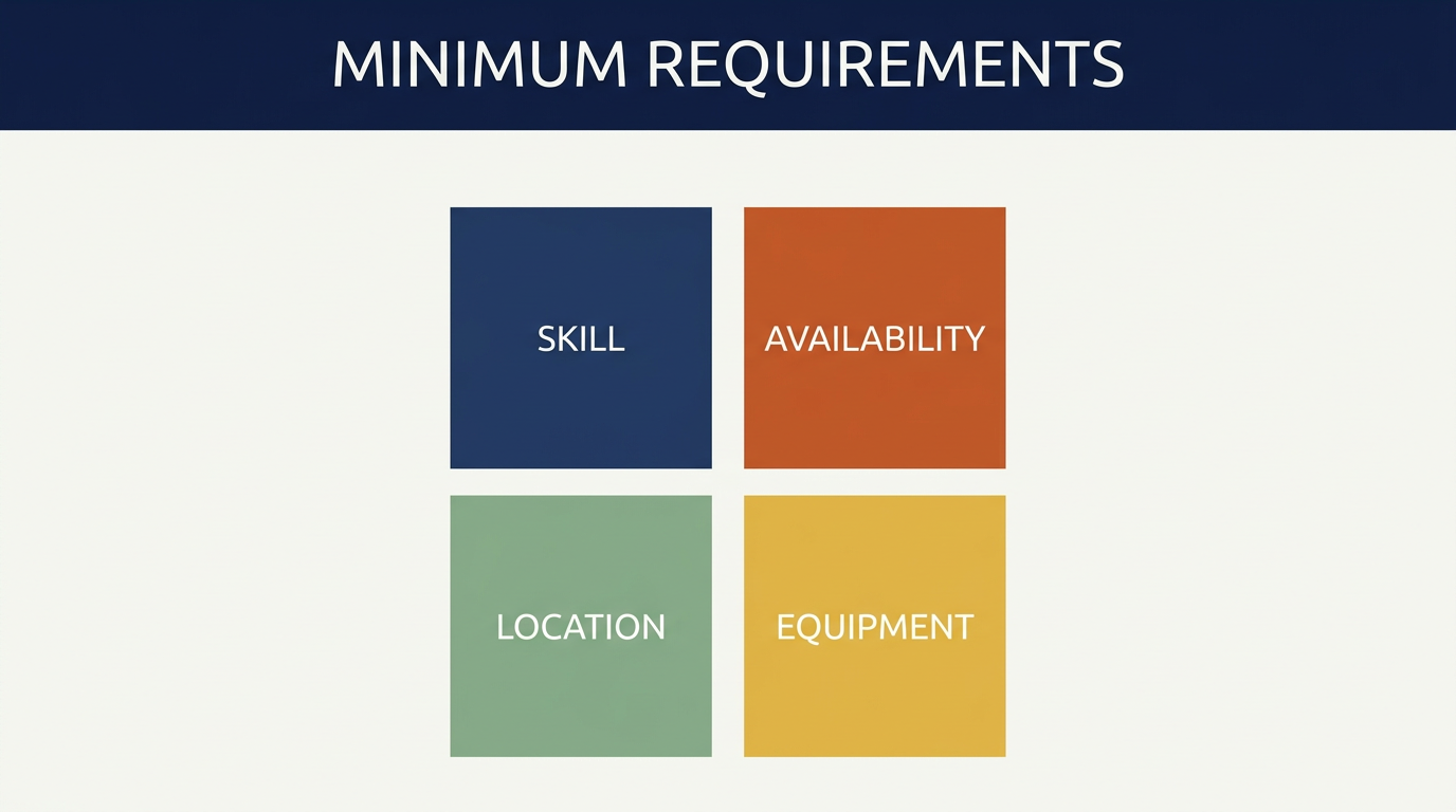 Minimum Requirements Checklist
