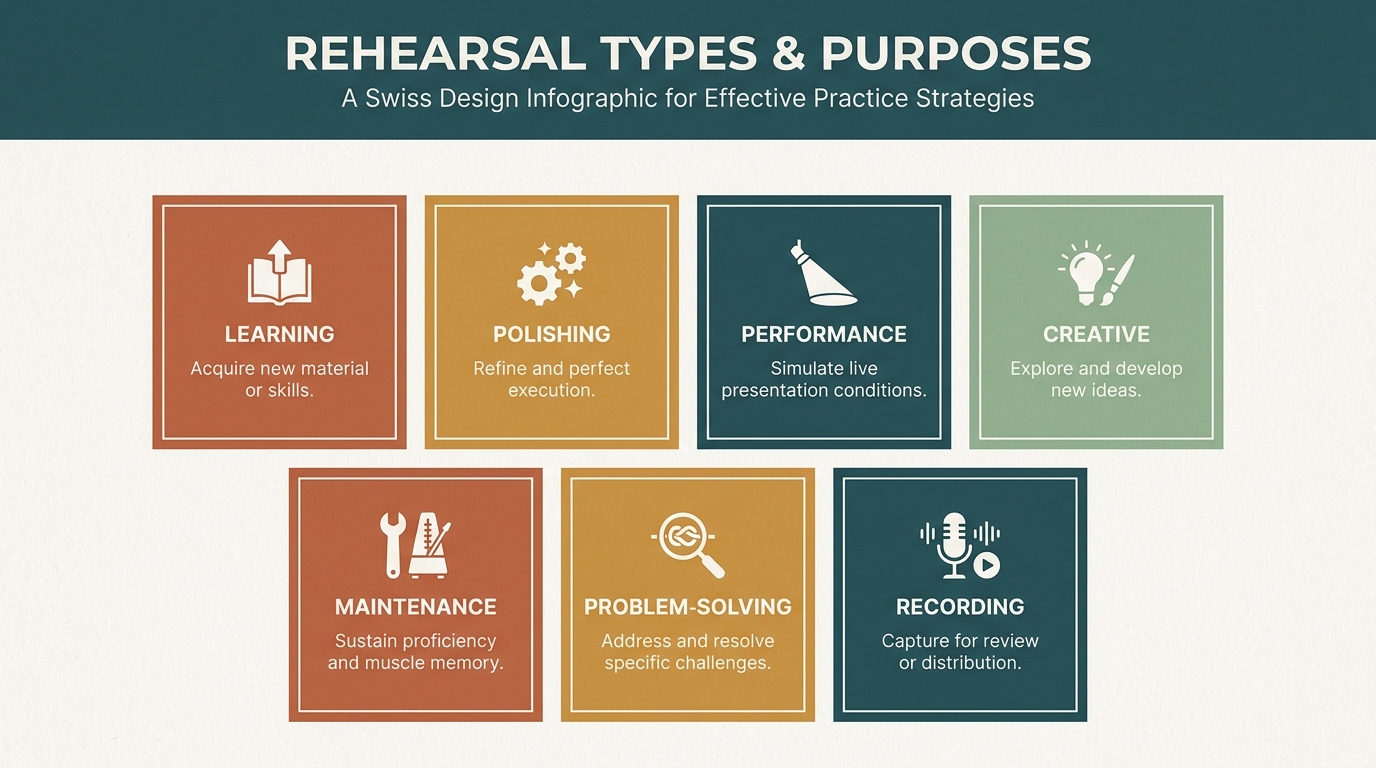 Rehearsal Types Guide